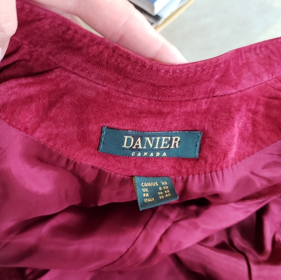 BNWT DANIER Vintage Suede Vest, XS - Picture 3 of 8